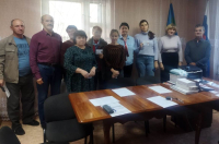 Перейти к новости Вручение удостоверений депутатам Литовского сельского поселения