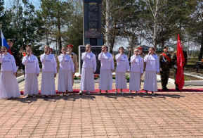 Патриотическая акция  «Автомотопоезд Победы «Память» прошла в Амурском районе