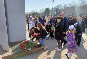 Патриотическая акция  «Автомотопоезд Победы «Память» прошла в Амурском районе