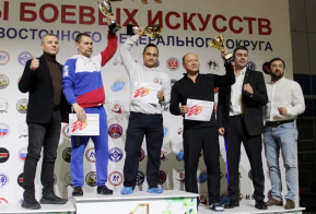 Сборная Амурского  района успешно выступила на Играх боевых искусств ДФО