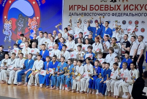 Сборная Амурского  района успешно выступила на Играх боевых искусств ДФО