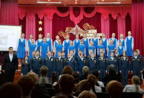 Районный Фестиваль-смотр детских творческих коллективов «Весна. Победа. Память.»: литературный бал «Музы в солдатских шинелях» в МБОУ СОШ №6 г.Амурска