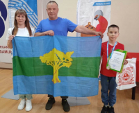 В краевом фестивале Всероссийского физкультурно-спортивного комплекса ГТО Амурский район представила семья из п.Эльбан